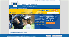 Desktop Screenshot of erscharter.eu