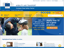 Tablet Screenshot of erscharter.eu